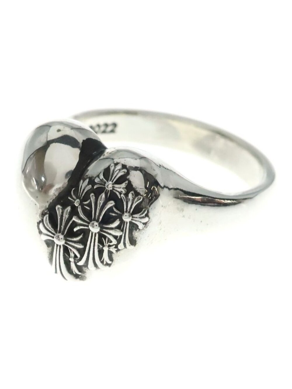 Chrome Hearts Rip Ring Silver